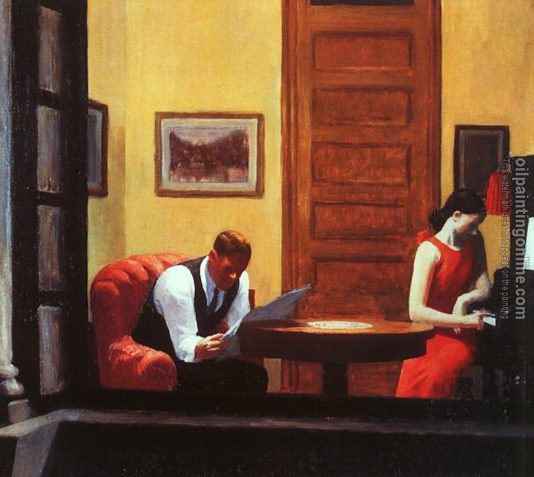 Hopper, Edward - Room in New York